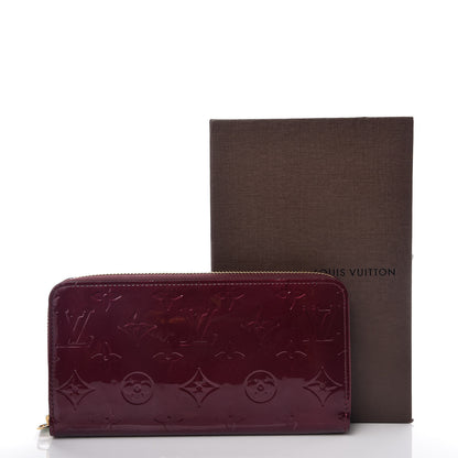 Louis Vuitton Vernis Zippy Wallet Rouge Fauviste 10 of 10