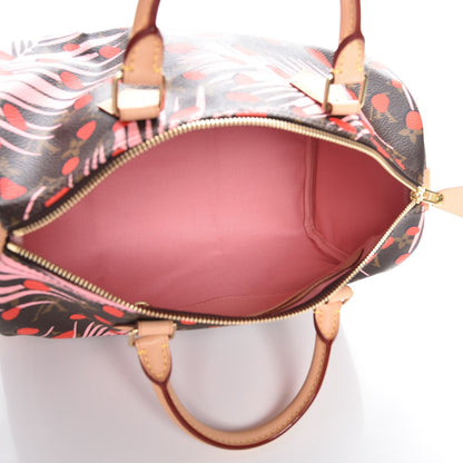 Louis Vuitton Monogram Jungle Dots Speedy 30 Sugar Pink Poppy 5 of 7