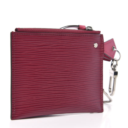 Louis Vuitton Epi Trio Card Case Wallet Rose Ballerine Rouge Fuchsia 4 of 7