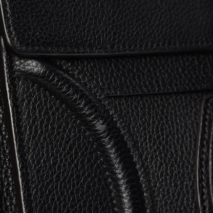 Celine Drummed Calfskin Mini Luggage Black 7 of 9