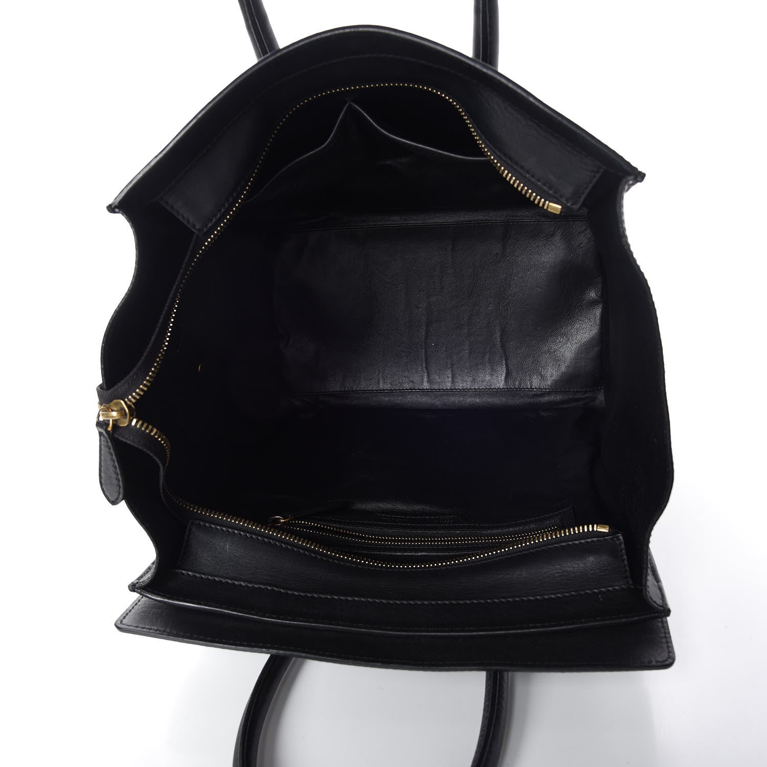 Celine Smooth Calfskin Mini Luggage Black 7 of 8