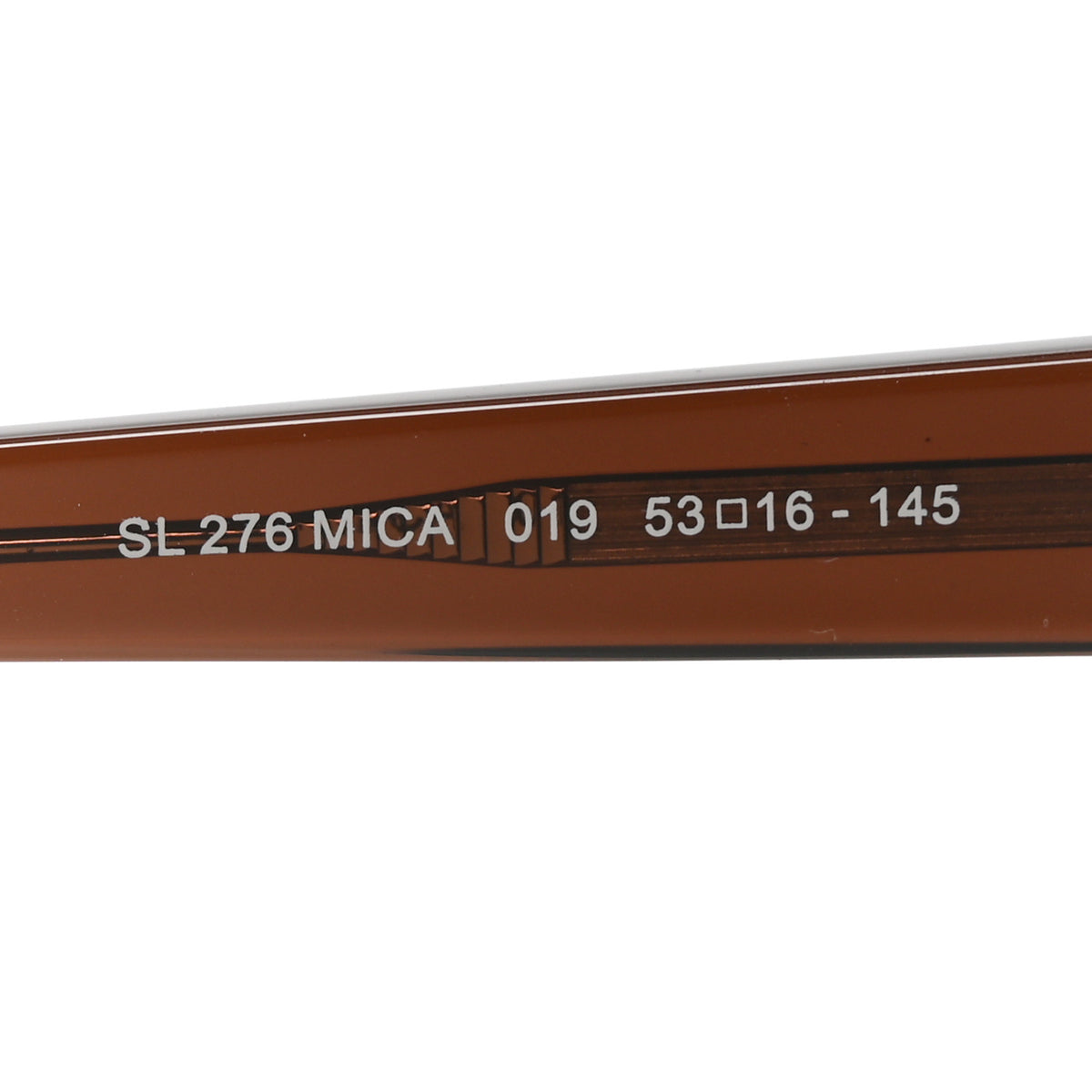 Acetate Mica Cat Eye Sunglasses SL 276 Brown
