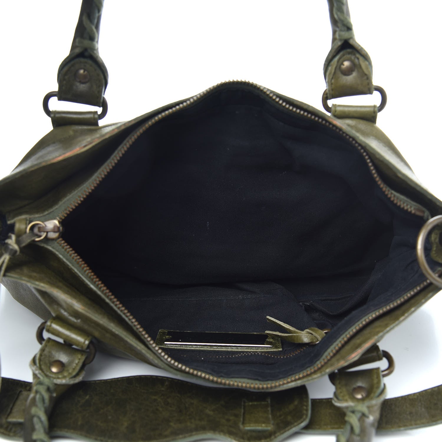 Balenciaga Agneau Classic Hardware First Olive 5 of 14