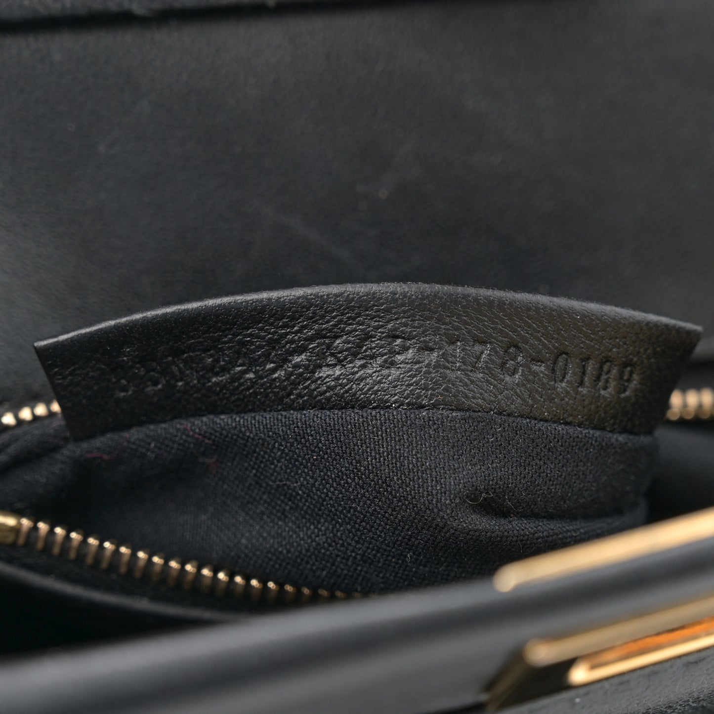 Nappa Mini Peekaboo Iconic Satchel Black