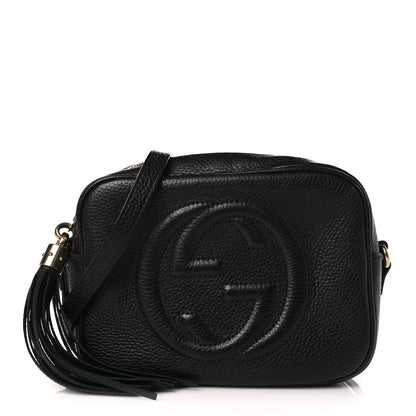 Gucci Pebbled Calfskin Small Soho Disco Bag Black 1 of 9