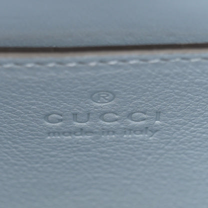 Gucci Snakeskin Mini Diana Tote Bag Blue 6 of 11