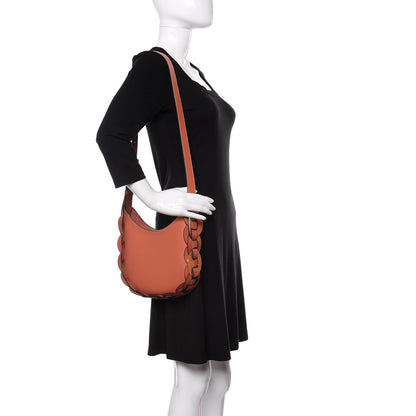 Chloe Small Grain Smooth Calfskin Small Darryl Hobo Tawny Orange 2 of 9