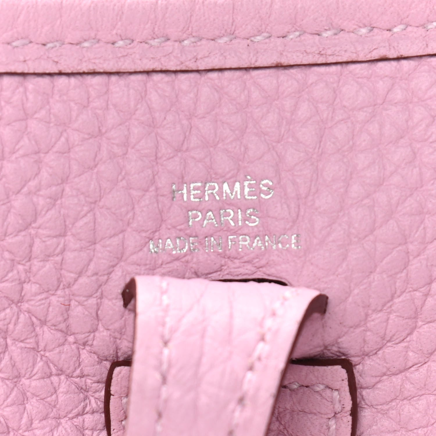 Hermes Taurillon Clemence Evelyne TPM Mauve Sylvestre 6 of 11