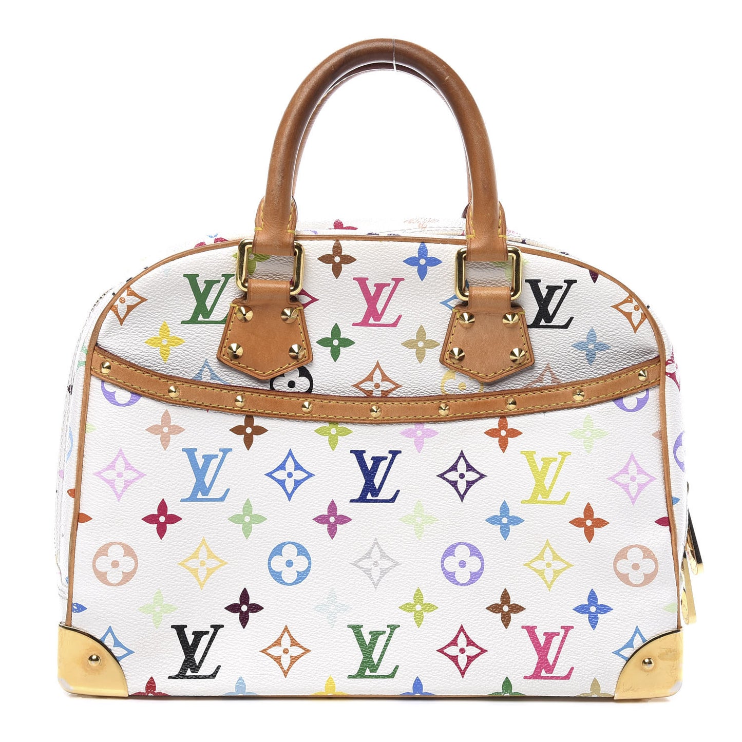 Monogram Multicolor Trouville White
