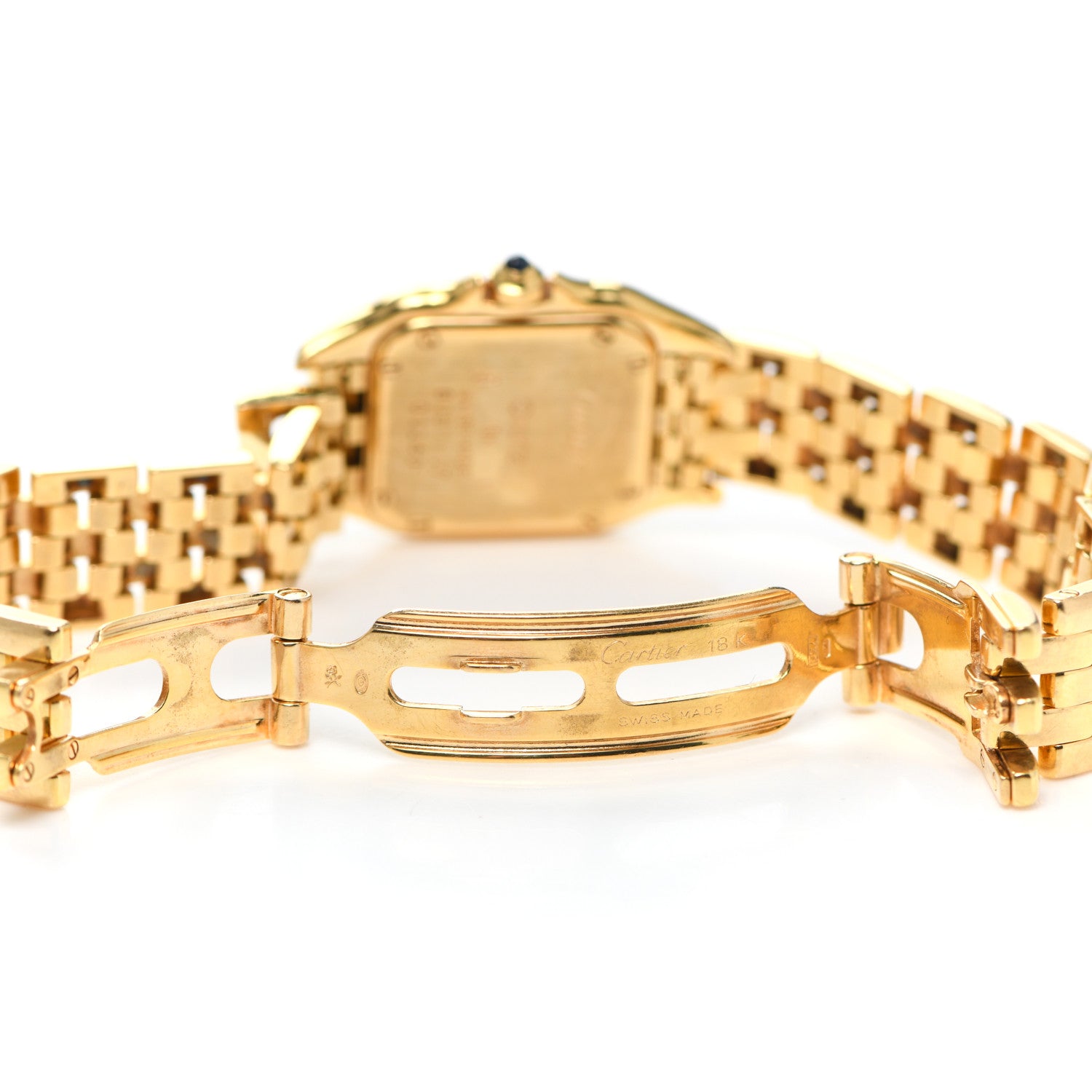 Cartier 18K Yellow Gold 22mm Panthere Quartz Watch 5 of 5