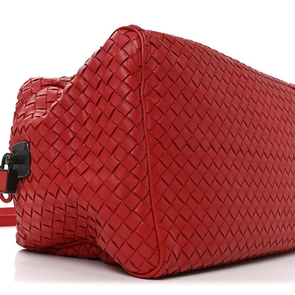 Bottega Veneta Nappa Intrecciato Boston Carmine 10 of 11