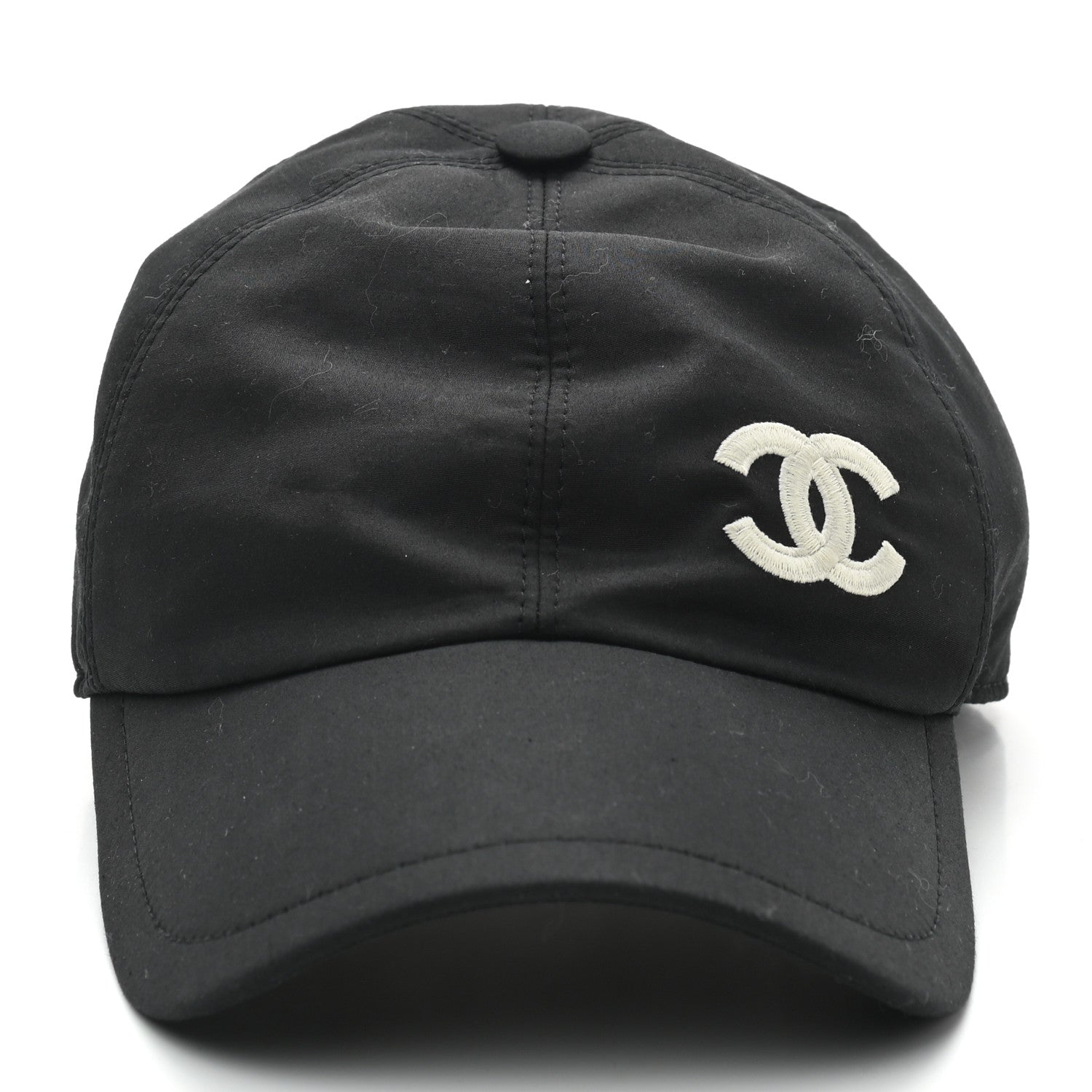 Chanel Cotton CC Cap Hat Black 3 of 8