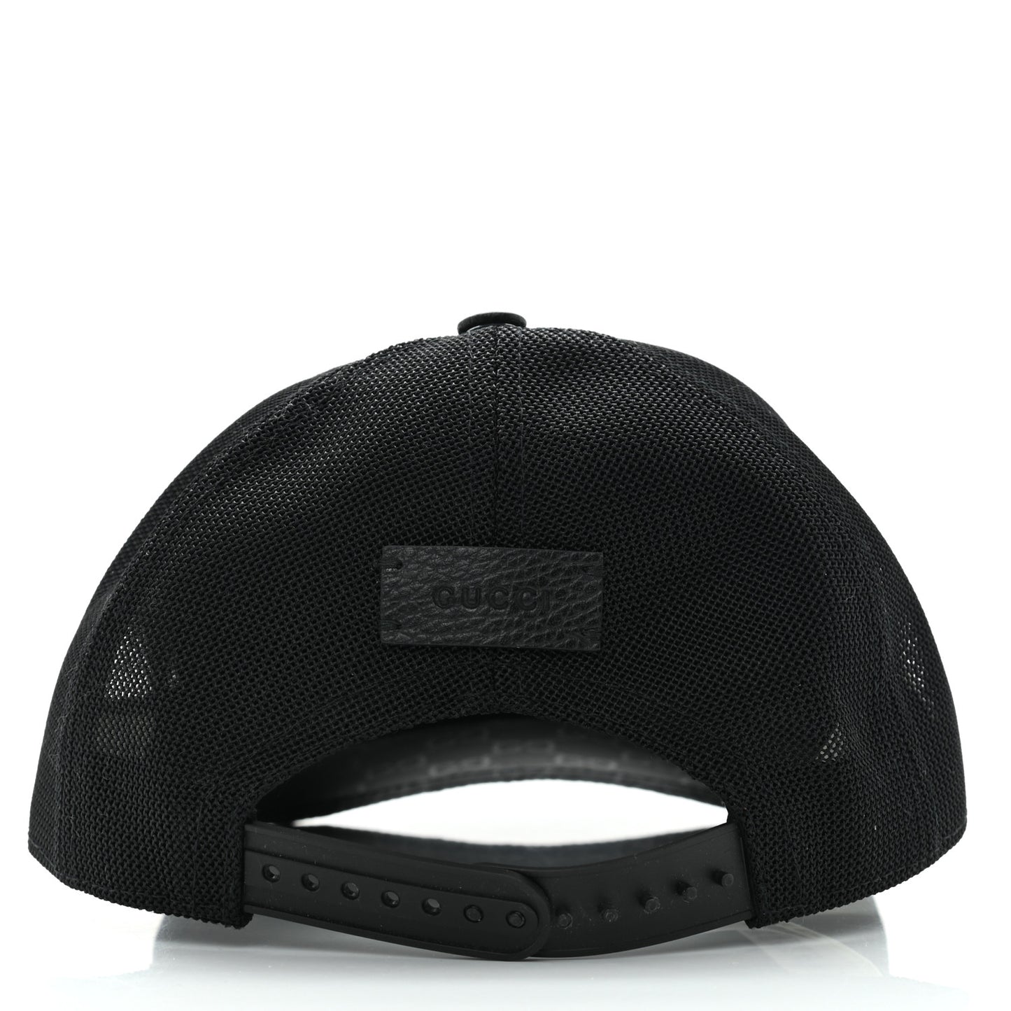 Monogram Baseball Hat M Black