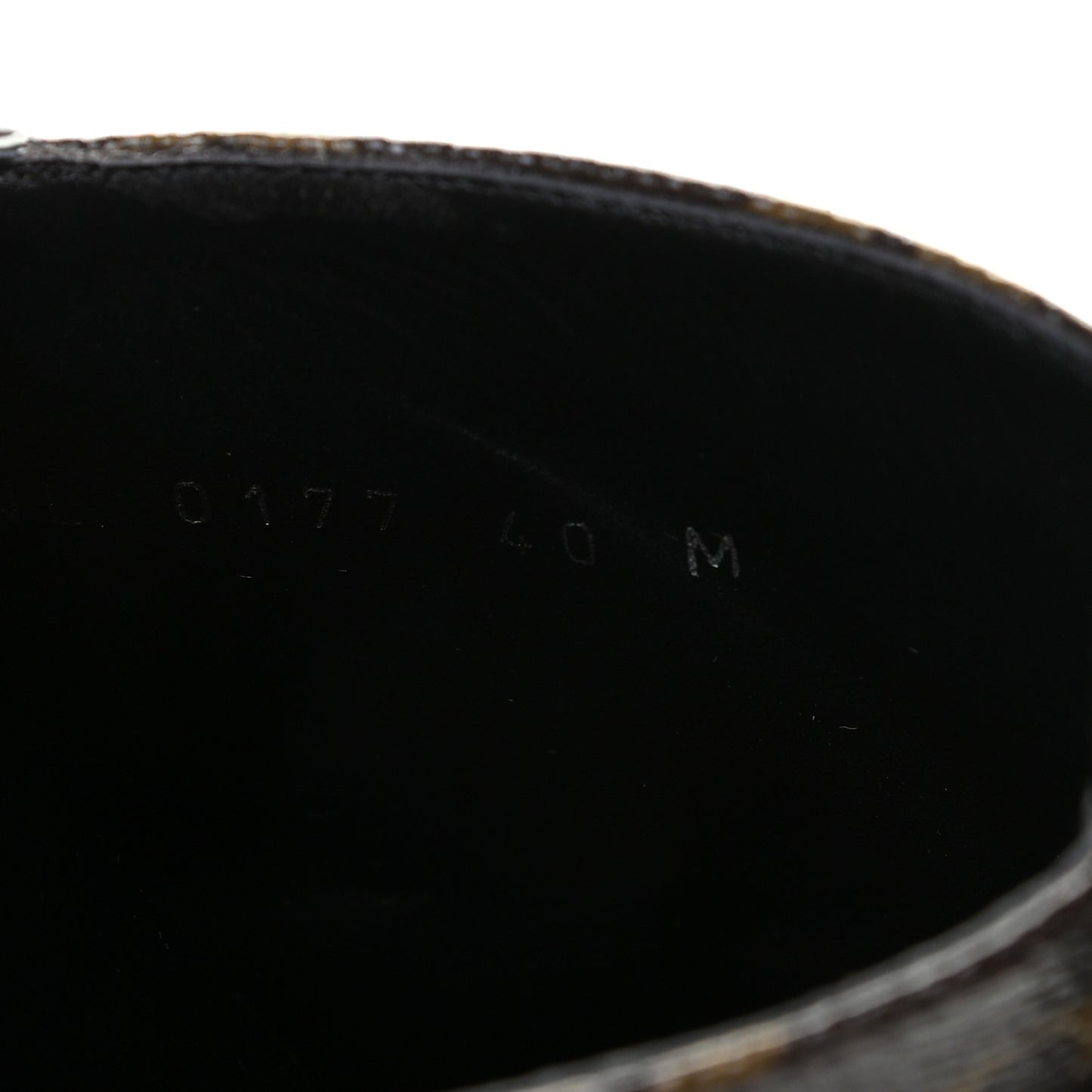 Calfskin Monogram Boyish Ranger Boots 40 Black