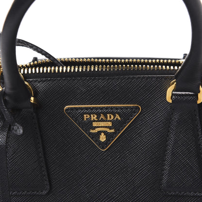 Prada Saffiano Lux Small Promenade Tote Black 11 of 12