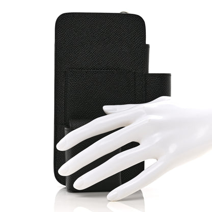 Hermes Epsom Hermesway Phone Case Black 2 of 6
