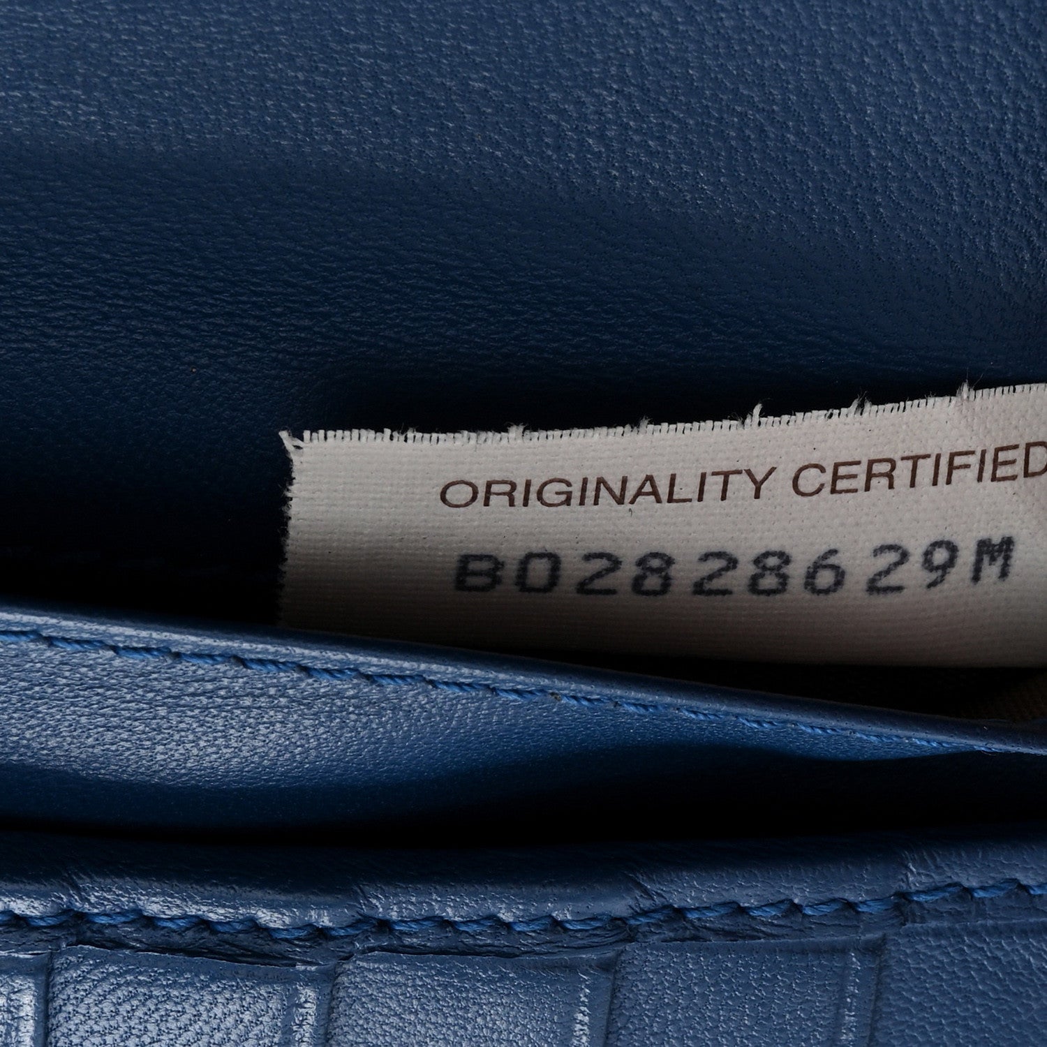 Bottega Veneta Nappa Intrecciato Continental Flap Wallet Bluette 7 of 7