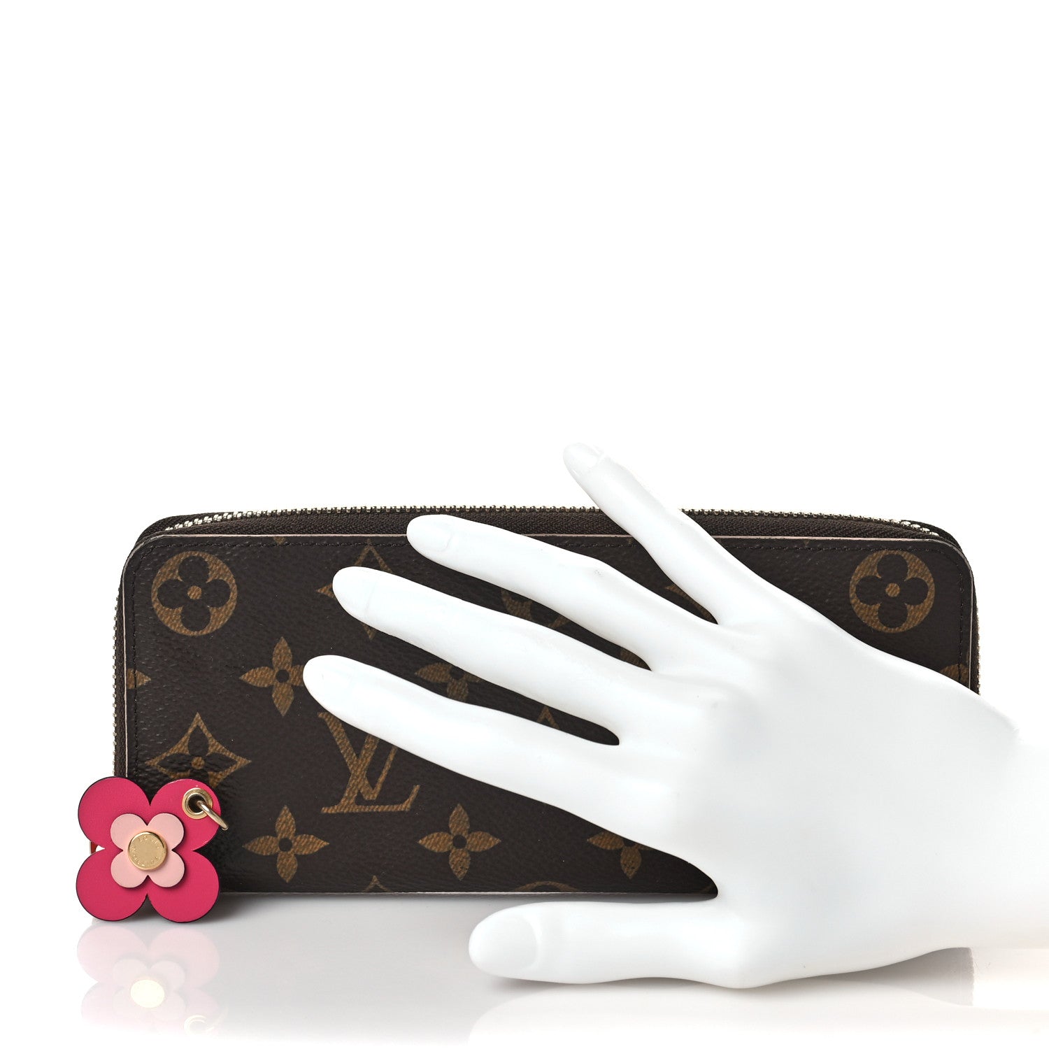 Louis Vuitton Monogram Blooming Flowers Clemence Wallet 2 of 6