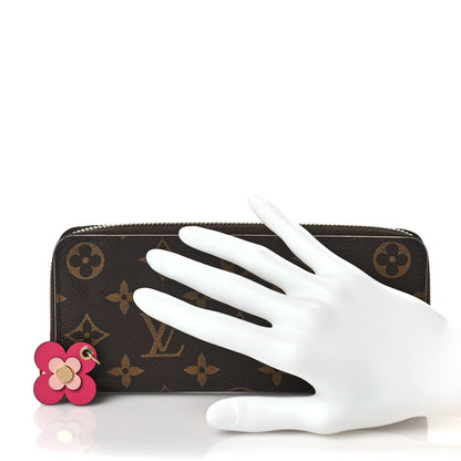Louis Vuitton Monogram Blooming Flowers Clemence Wallet 2 of 6