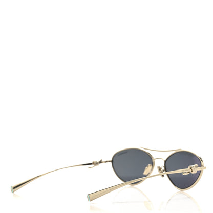 Tiffany Metal Knot Sunglasses TF3117 Pale Gold 4 of 7