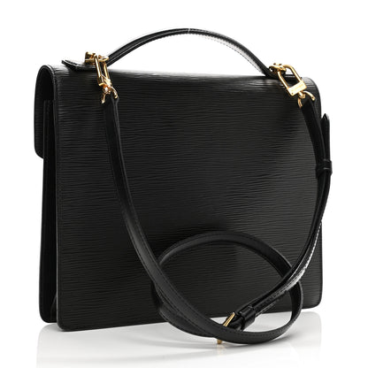 Louis Vuitton Epi Monceau Black 3 of 14