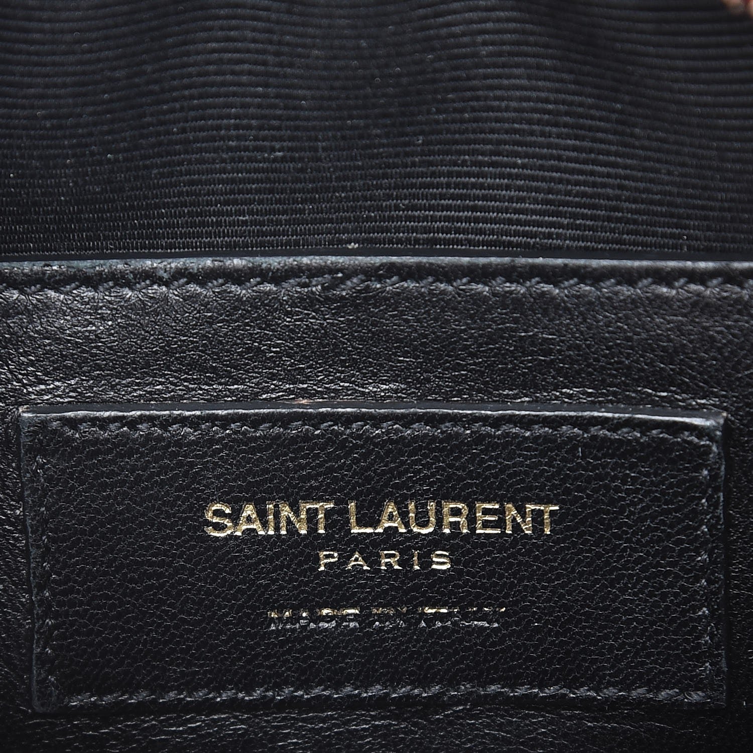 Saint Laurent Grain De Poudre Small Classic Monogram Camera Bag New Red 6 of 9