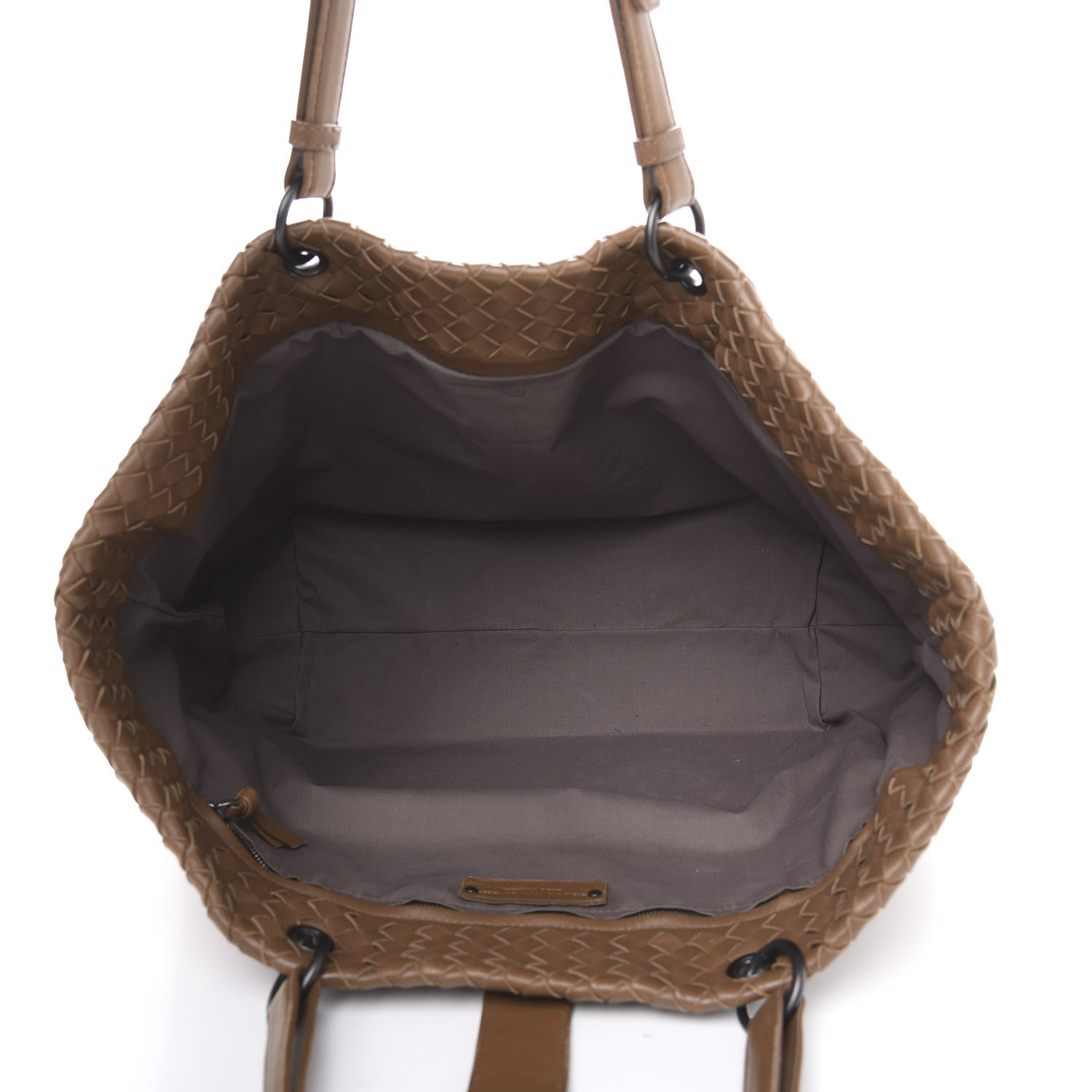 Bottega Veneta Nappa Intrecciato Large Capri Tote Maple 5 of 14
