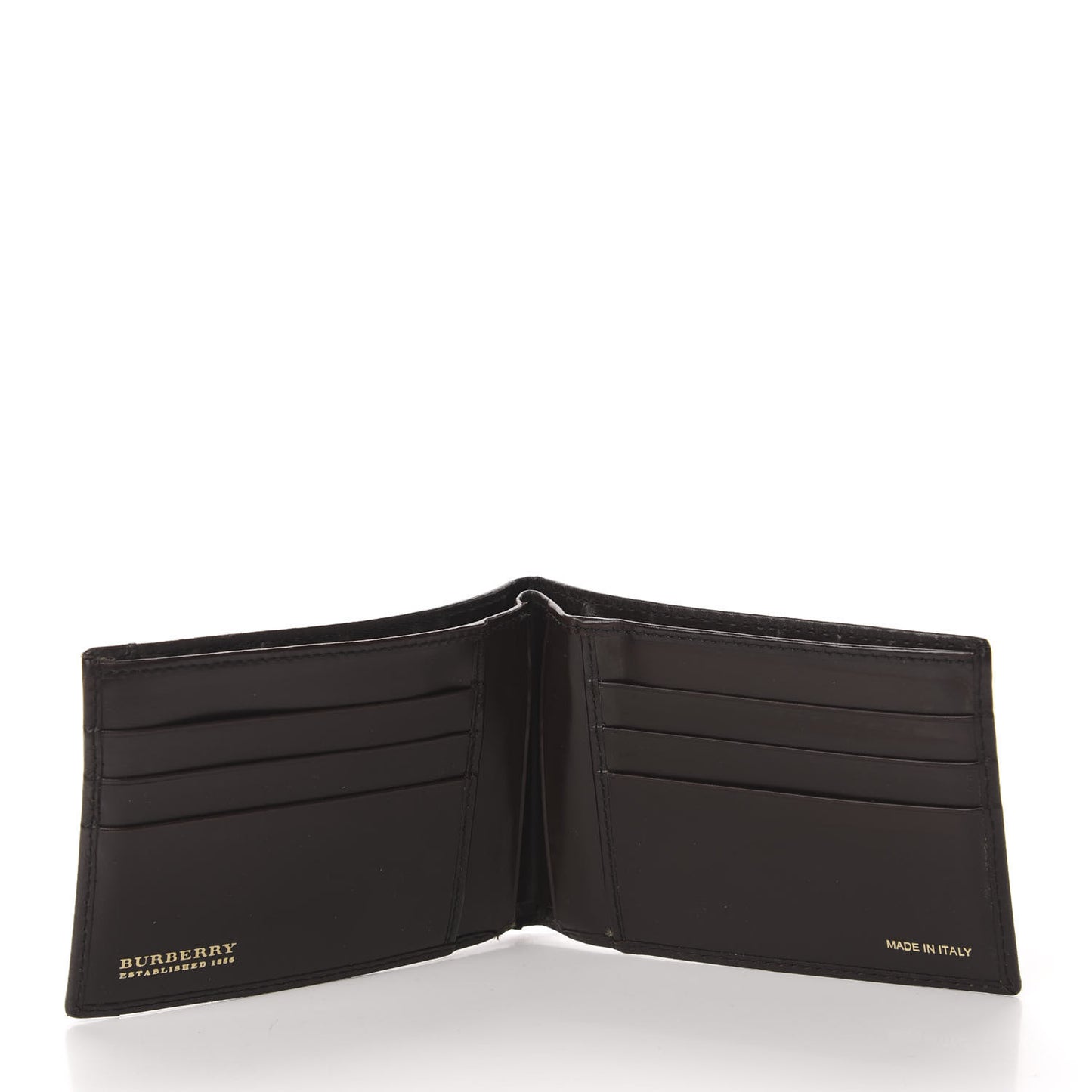 Haymarket Check Bi-Fold Wallet Chocolate