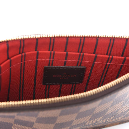 Louis Vuitton Damier Ebene Neverfull MM GM Pochette 7 of 9