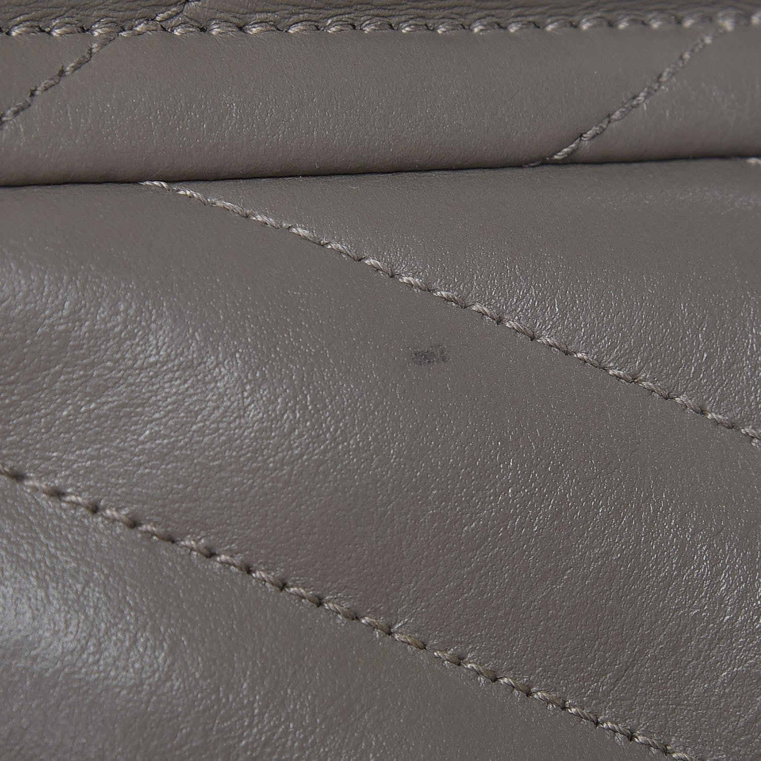 Saint Laurent Calfskin Y Quilted Monogram Medium Loulou Chain Satchel Fog 15 of 15