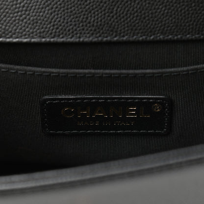 Chanel Caviar Quilted Small Boy Flap Black 6 of 16