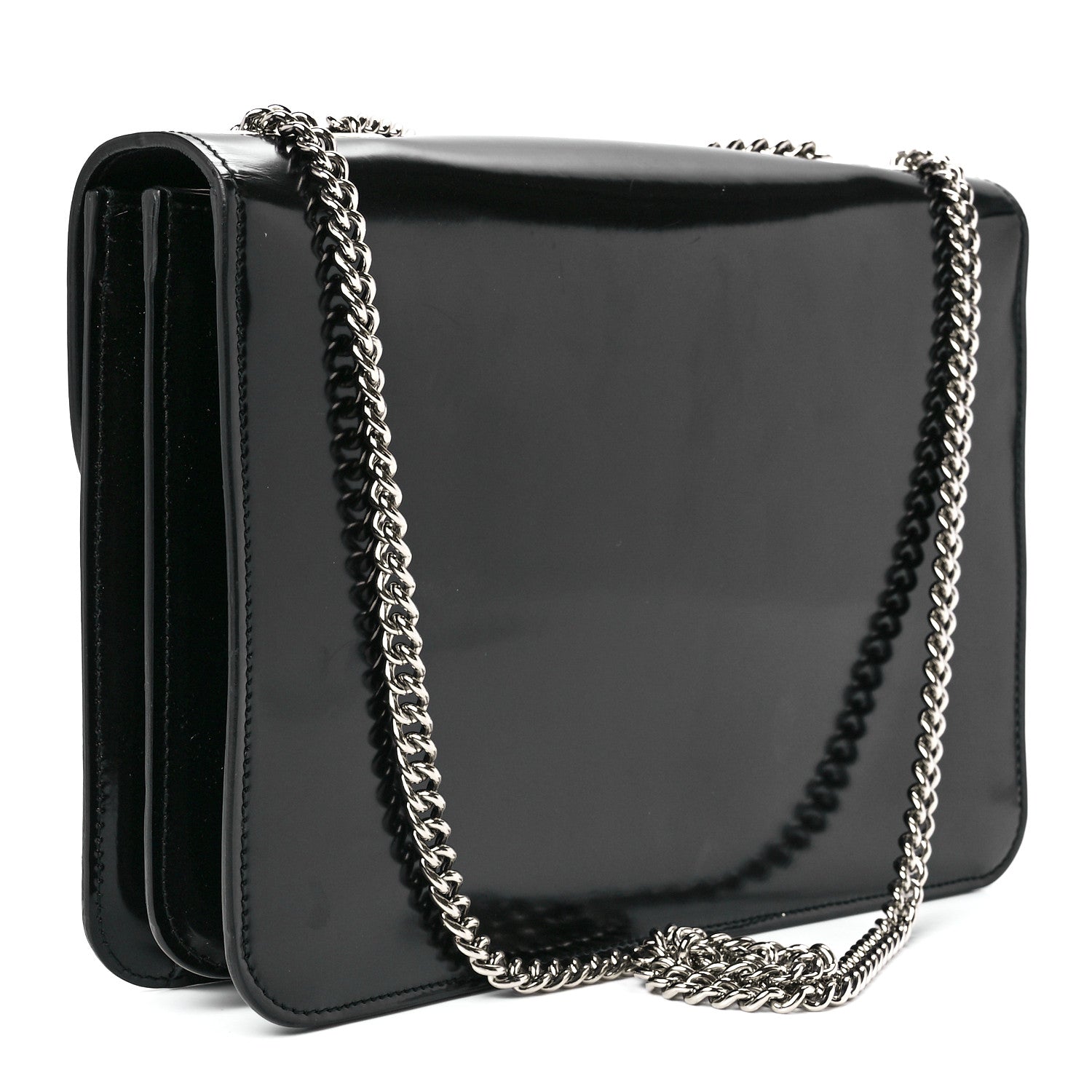 Gucci Shade Lux Calfskin Interlocking G Shoulder Bag Black 3 of 12
