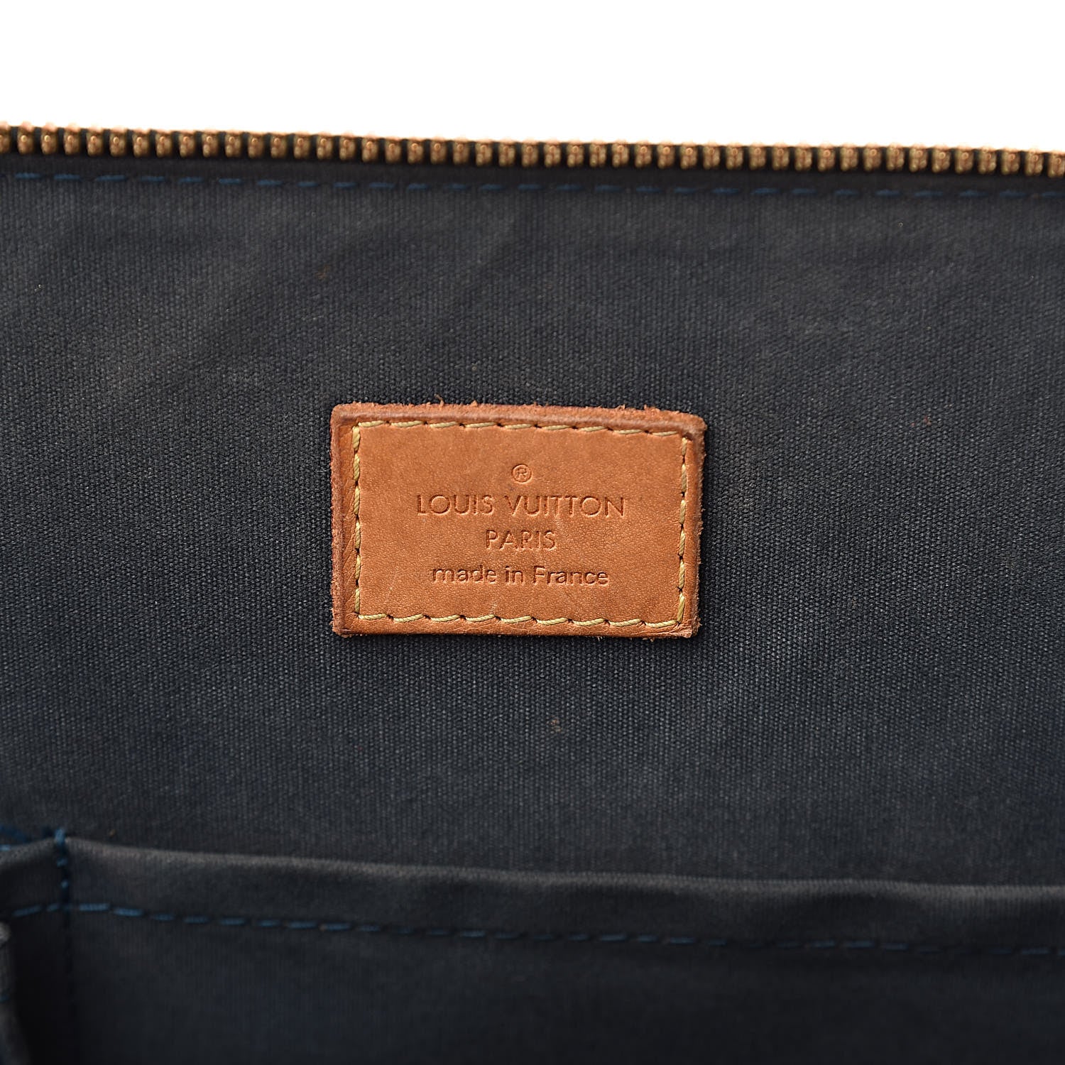 Louis Vuitton Vernis Alma GM Blue Nuit 6 of 42