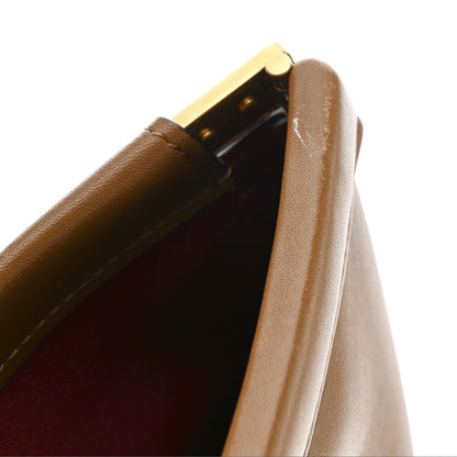 Celine Smooth Calfskin Clasp Bucket Bag Brown 14 of 14