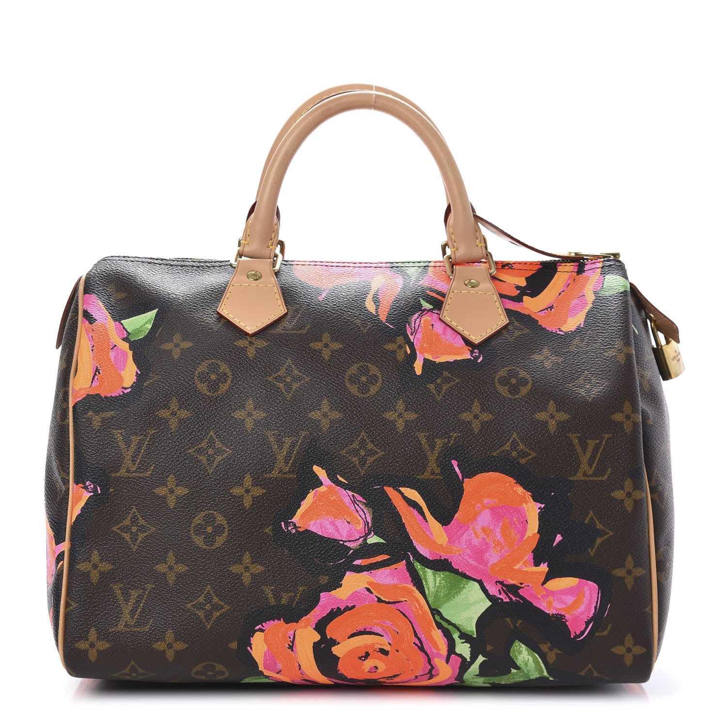 Louis Vuitton Monogram Roses Speedy 30 1 of 10