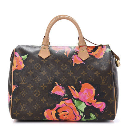 Louis Vuitton Monogram Roses Speedy 30 1 of 10