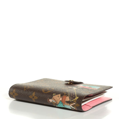 Louis Vuitton Monogram Illustre Small Ring Agenda Cover Rose 4 of 7