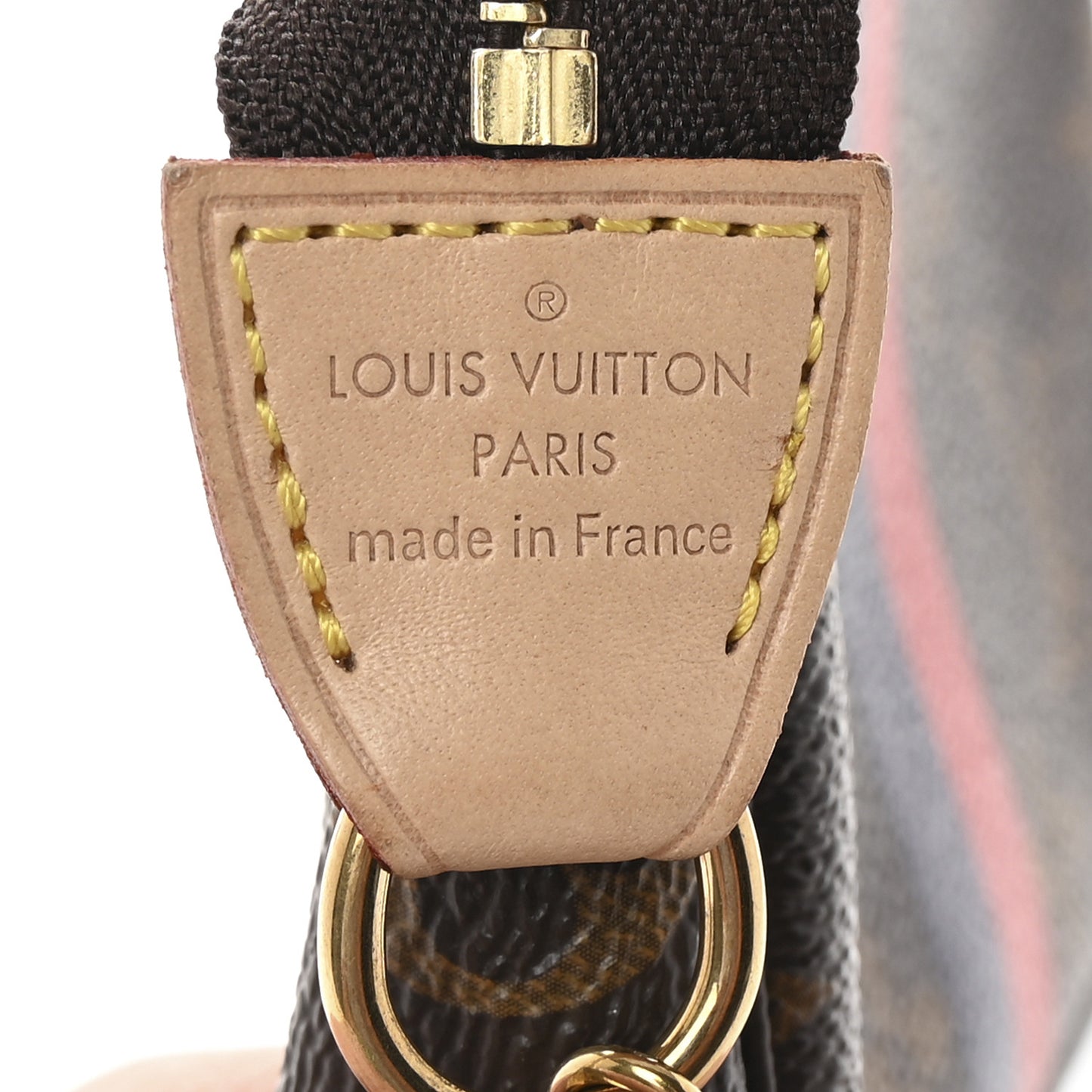 Monogram My LV Heritage Mini Pochette Accessories Marine Rouge