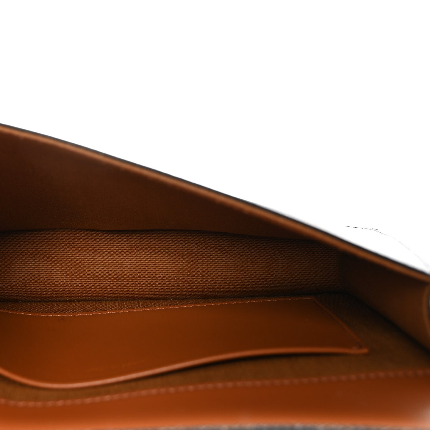 Triomphe Canvas Multipochette Tan