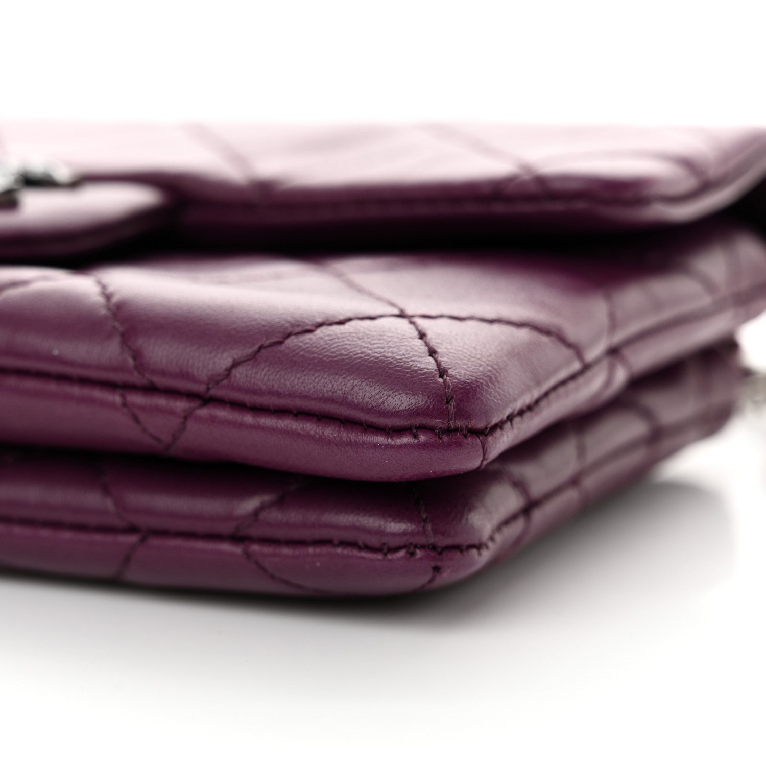 Chanel Lambskin Quilted Mini Mineral Nights Flap Crossbody Bag Purple 11 of 12