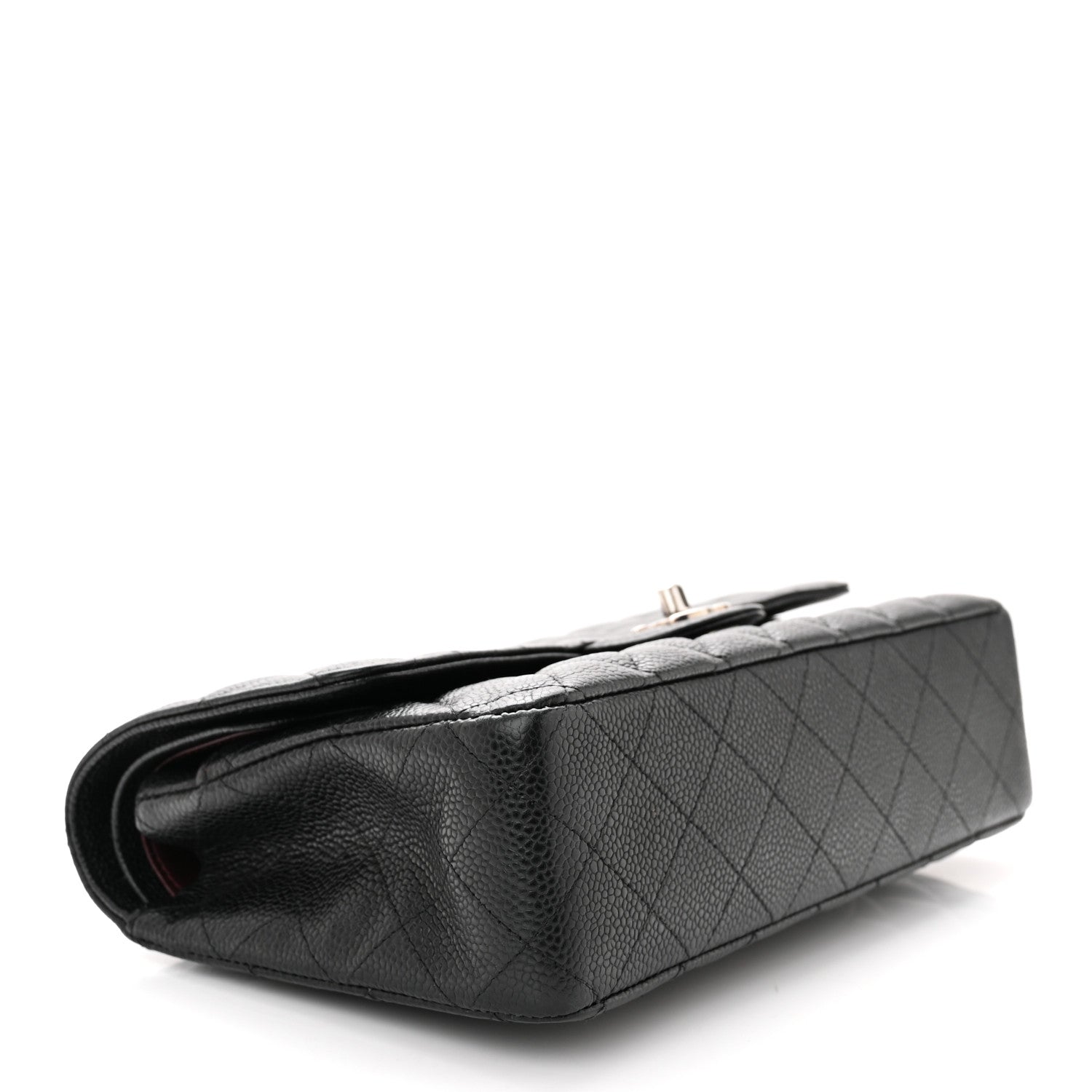 Chanel Caviar Quilted Medium Double Flap Black 4 of 14