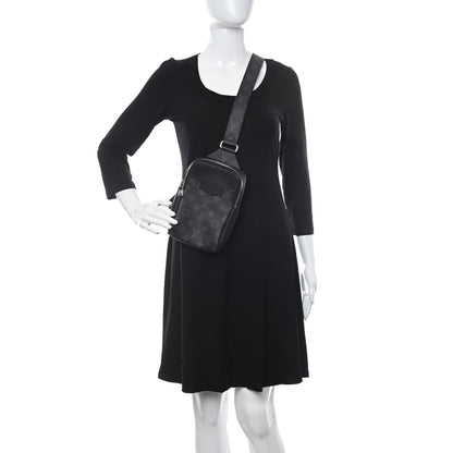 Louis Vuitton Taigarama Outdoor Slingbag Black 2 of 8