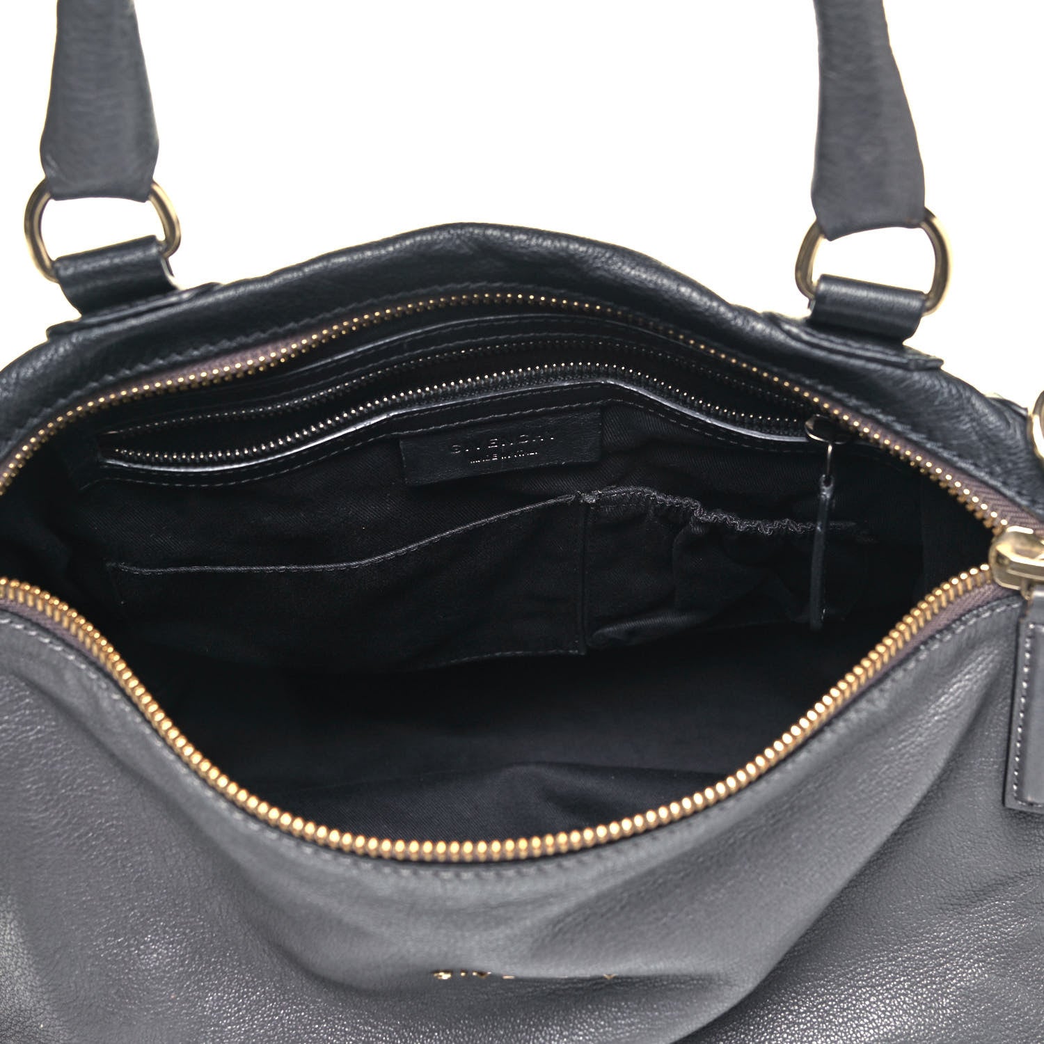 Givenchy Sugar Goatskin Medium Tri-Color Pandora Blue Grey Black 4 of 16