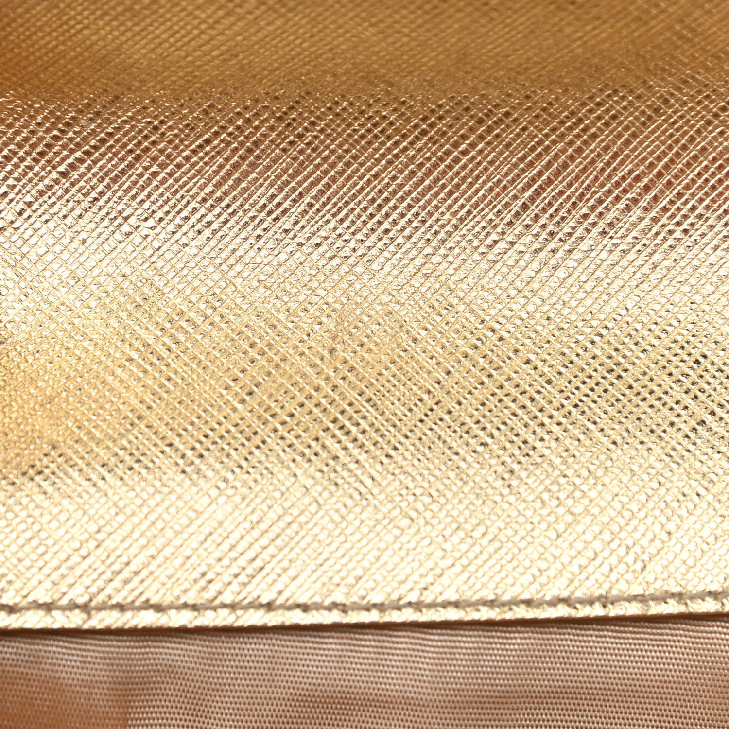 Salvatore Ferragamo Hammered Calfskin Mini Vara Bow Crossbody Bag Gold 11 of 17