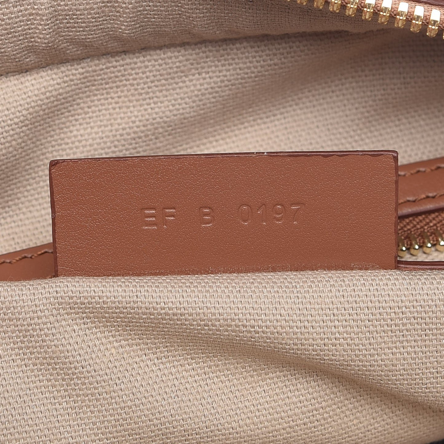 Calfskin Small Sway Cognac