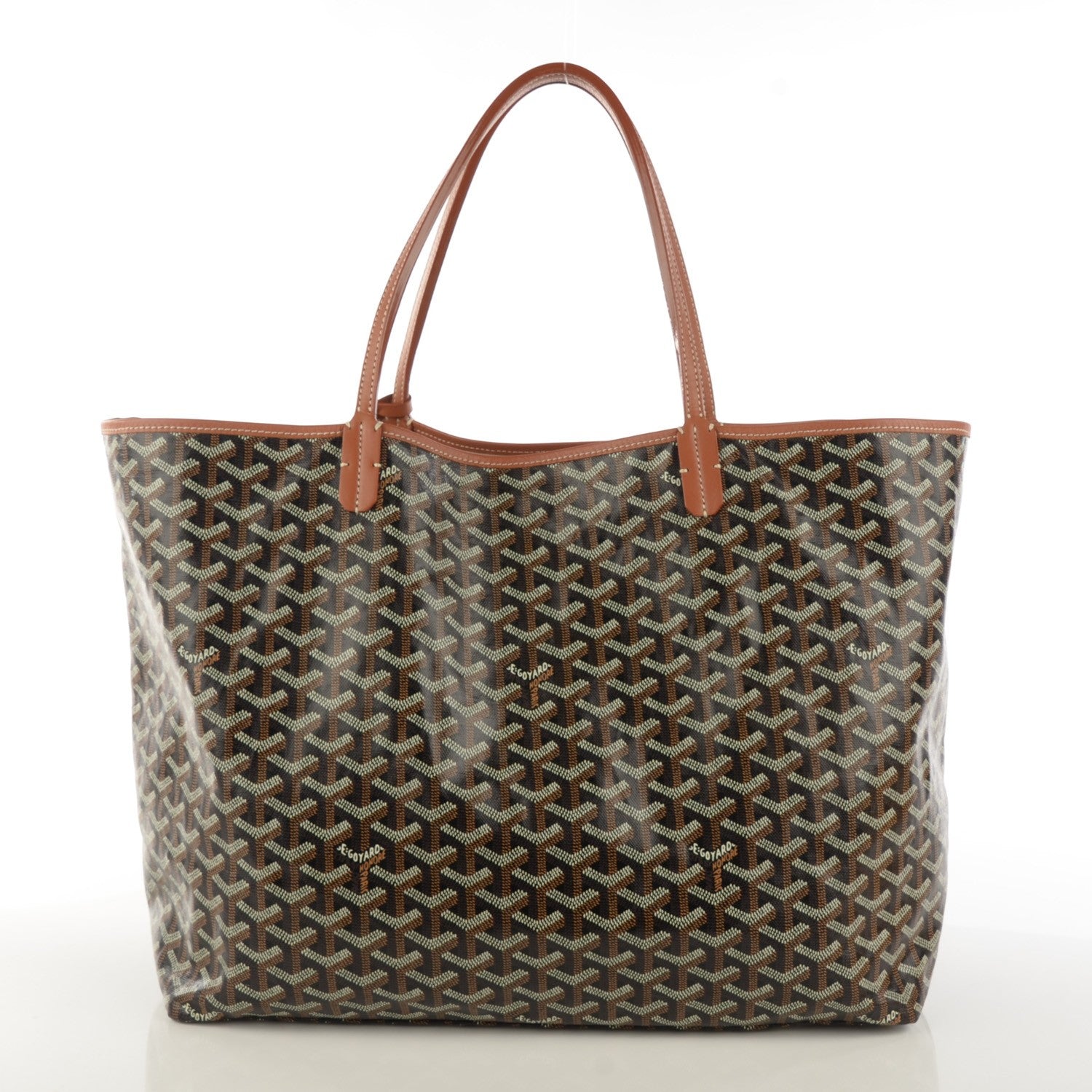 Goyard Goyardine Saint Louis GM Black Gold 3 of 9