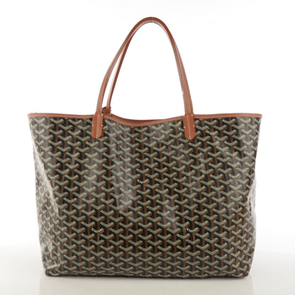 Goyard Goyardine Saint Louis GM Black Gold 3 of 9