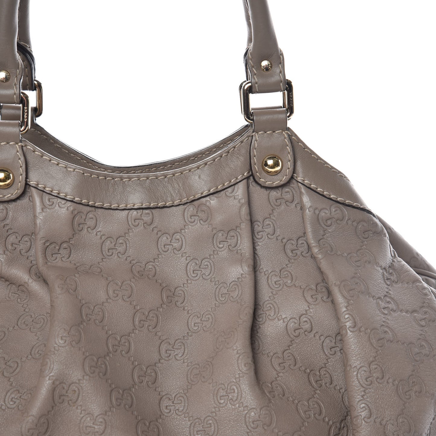 Guccissima Medium Sukey Tote Taupe