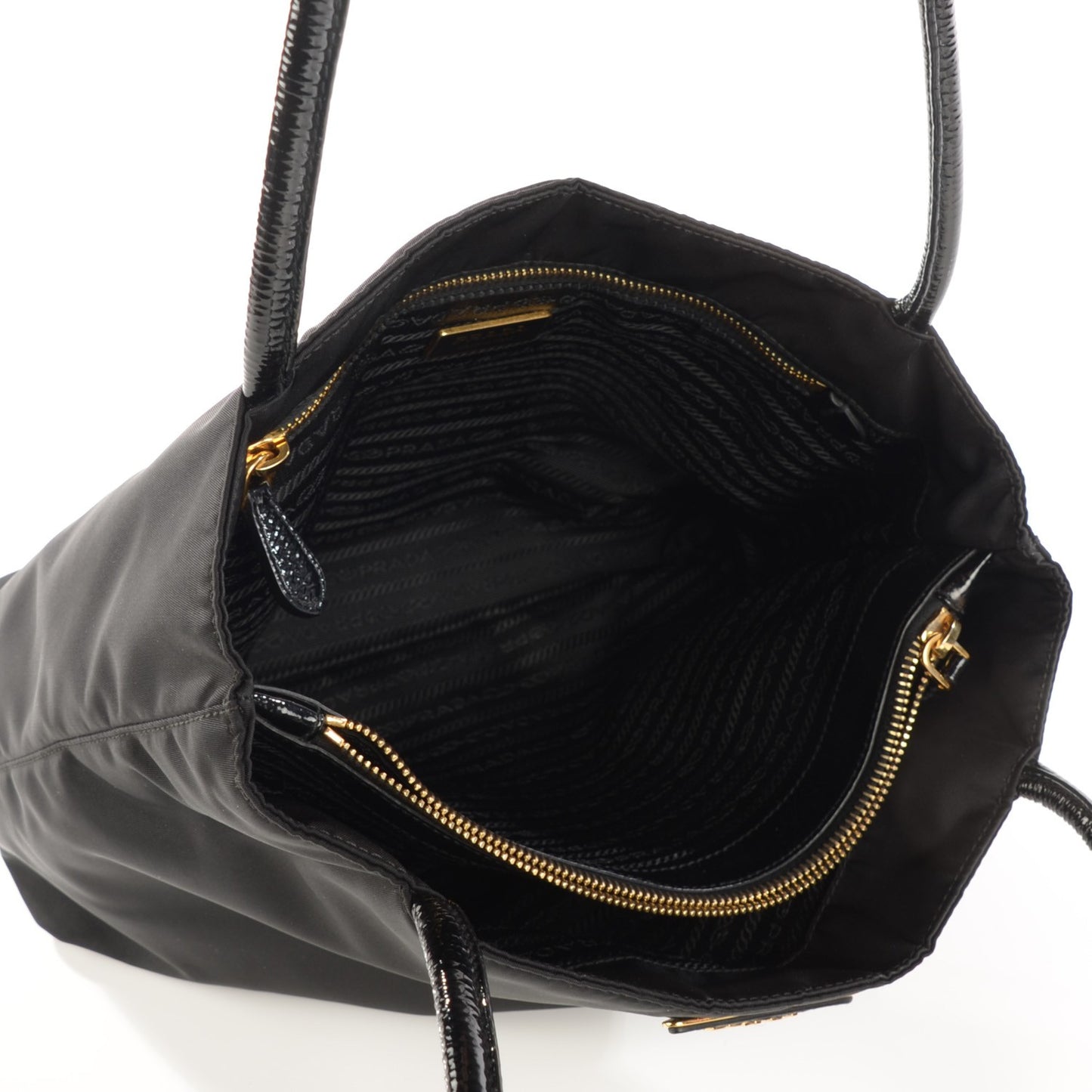 Tessuto Nylon Tote Nero Black