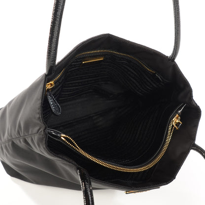 Prada Tessuto Nylon Tote Nero Black 8 of 8